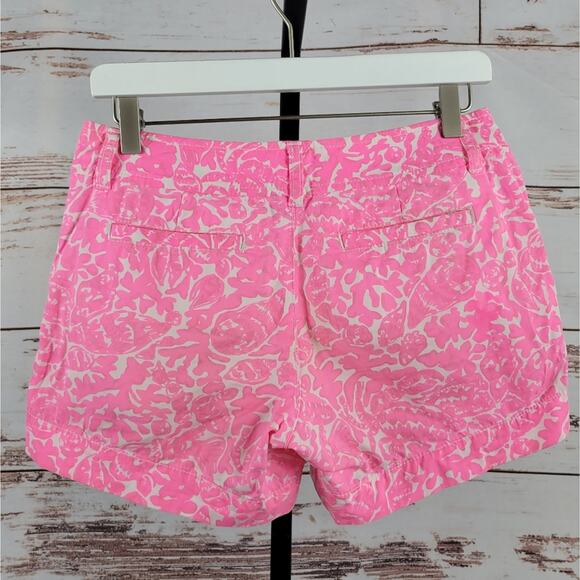 Lilly Pulitzer Callahan Shorts Pink Size 0 - Picture 2 of 8
